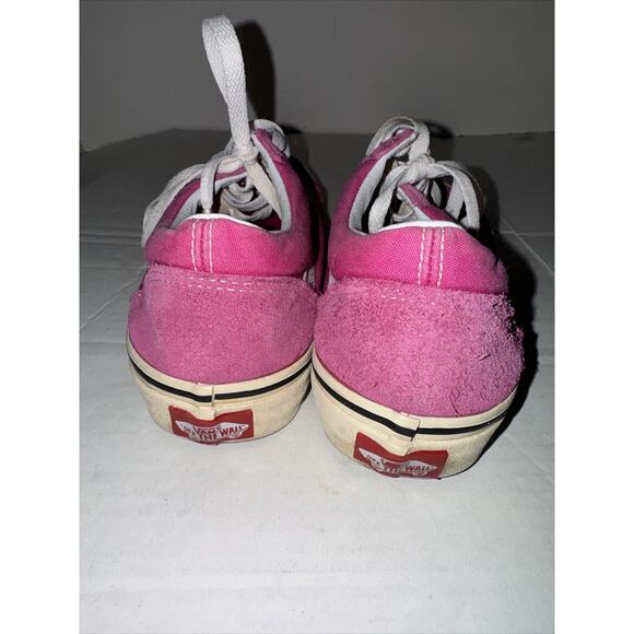 Unisex Vans Old Skool Classic Hot pink Pink White Womens 7.5 Mens 6 - Picture 3 of 10